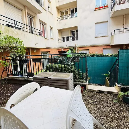 Cozy 2 With Terrace And Garden - Nation Paris